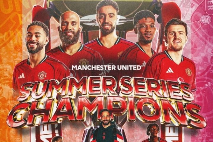 恭喜！🏆曼联2胜1平以不败战绩夺得英超夏季赛冠军图片